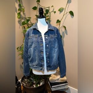 Vintage 1990s Polo Jeans Co. Ralph Lauren Blue Denim Jacket-